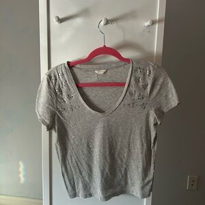 Women’s Medium Gray Crop Top